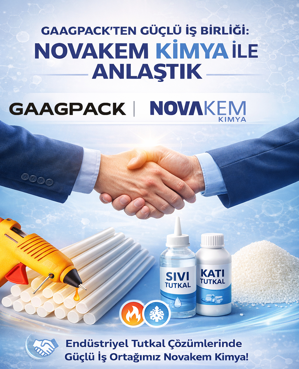 GAAGPACK’ten Güçlü İş Birliği: Novakem Kimya ile Anlaştık