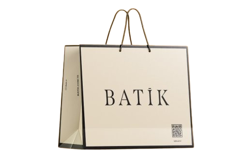 Burgu Saplı Kağıt Çanta