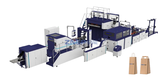 Burgu ve Düz Saplı Kağıt Çanta Makineleri